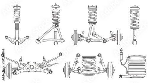 Automotive Suspension Systems A Comprehensive Visual Guide