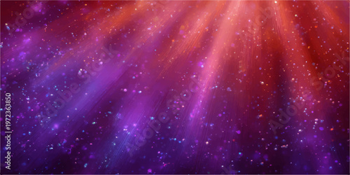 abstract galaxy of vibrant cosmic dust and radiant energy swirls, offering an artistic interpretation of the celestial unknown.