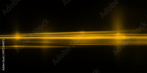 abstract yellow streaks of light flow gracefully across a black backdrop, a visually stunning representation of energy and movement. It is evocative and artistic. 