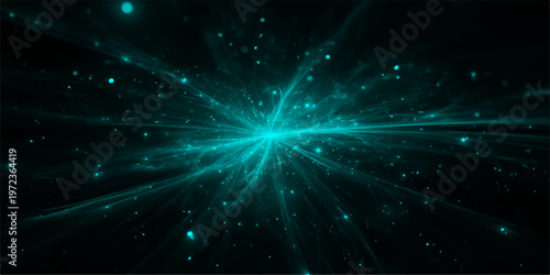 Abstract depiction of a mesmerizing celestial explosion, a burst of radiant energy illuminates the darkness, and sparking imagination.