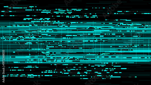 Neon green glitch background vector featuring broken scanlines, pixel sparks, and vivid digital interference on black, made for cyber security visuals, streaming covers, technology banners, and gaming