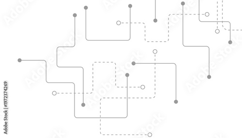 Abstract background with technology circuit board texture. Modern electronic motherboard texture. Creative idea for internet technology. Tech concept for header, web banner, website, presentation.