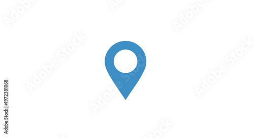 Blue Location Map Pin Icon. Free Download Blue Location Map Pin Icon. - GFXLoad