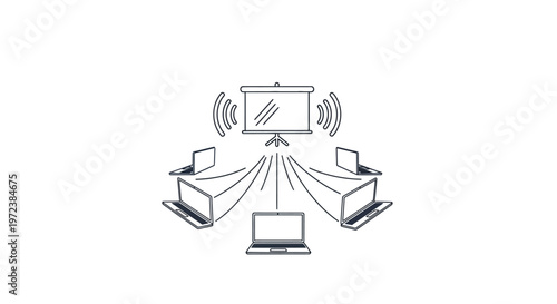 Wireless Network Connected Devices Sharing.