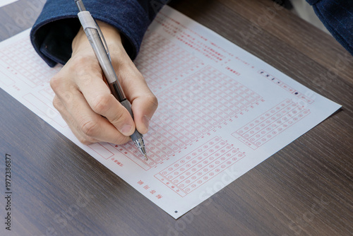 マークシート方式の試験