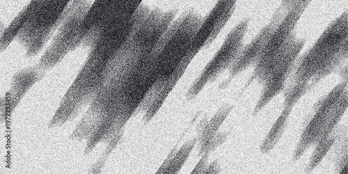 Dynamic abstract monochrome background with diagonal textured brush strokes and subtle grainy noise, conveying a sense of motion and artistic energy