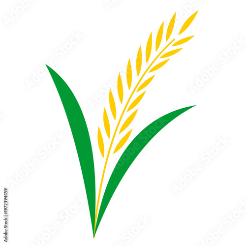 Green corn icon with fresh, natural look, featuring vibrant husk details, perfect for agriculture, food, and organic themes