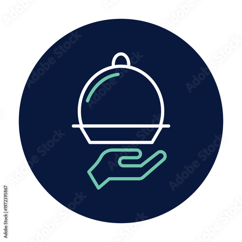 serving dish  vector, pixel perfect, illustrator file 
