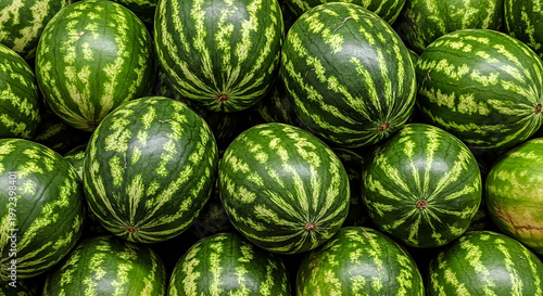watermelon on the market