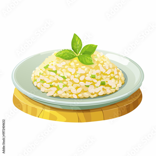 Bärlauch Risotto