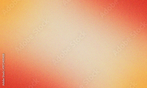 Gradient orange red background with textured effect grainy background, abstract light noise texture banner poster header cover wallpaper backdrop design, copy space