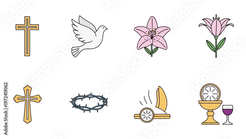 Religious Symbols and Objects.