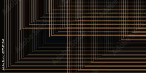Black gold background vector wallapaper for backdrop, banner. vektor