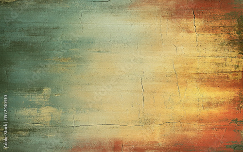 Grunge multicolor background with space for text. Grungy colored canvas background or texture