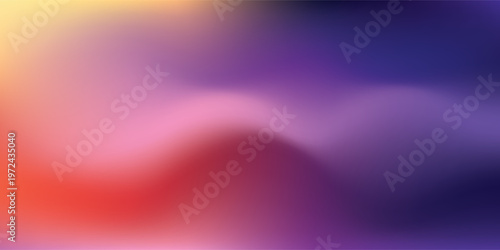 Abstract smooth bright purple, red with soft yellow color