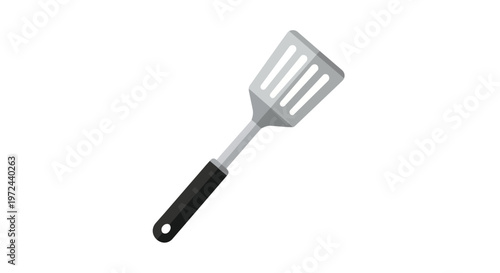 Kitchen Spatula Utensil Icon for Cooking and Food Preparation