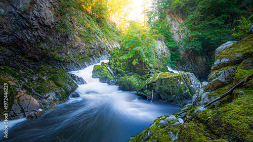 Snowdonia, Waterfalls, Fairy Falls, Rhaeadr y Graig Lwyd, Long Exposure 