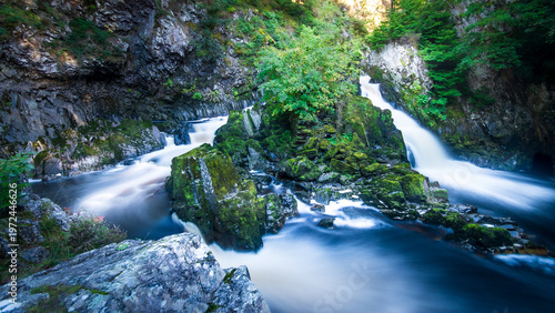 Snowdonia, Waterfalls, Fairy Falls, Rhaeadr y Graig Lwyd, Long Exposure 