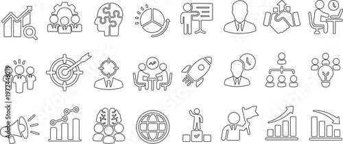 Collection of ancient egyptian hieroglyphs and symbolic representations