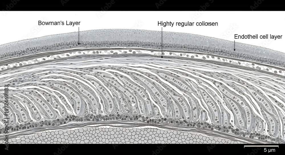 Fototapeta premium Detailed diagram of earth's layers for geological studies and educational purposes