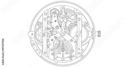 Zodiac Wheel Astrology Circle Design.
