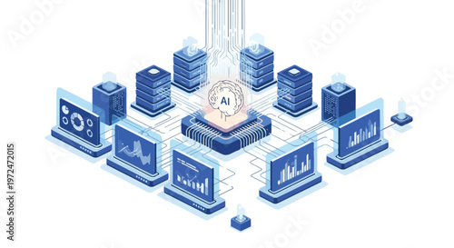 AI Powered Data Center Infrastructure for Machine Learning and Big Data Analytics