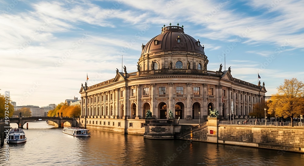 Obraz premium Museum Island Berlin - A Majestic Architectural Marvel.