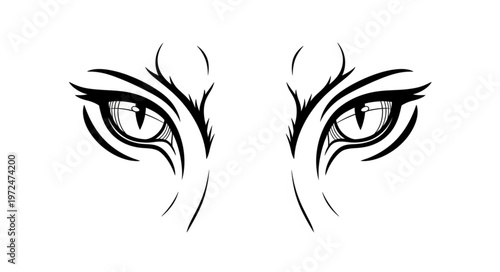 Woman Eyes with Makeup Closeup.