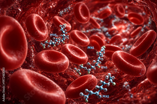 PFAs inside the human body