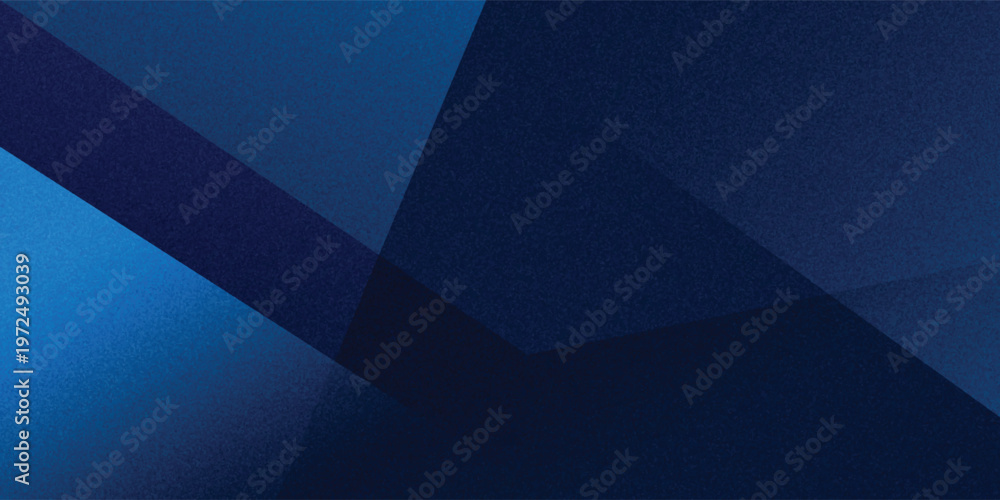 Obraz premium Abstract backgrounds in black, blue, dark, and silver. Minimalist. Gradient. Ombre with geometric shapes, lines, stripes, and triangles. Design. Futuristic.