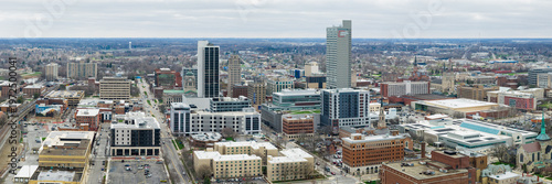 Photos Downtown Toledo Ohio Skyline during the Spring