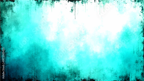 Vector Abstract Aquamarine Background Represents a Spectrum of Emotions, Evokes Profound Artistic Depth and Artistic Expression 