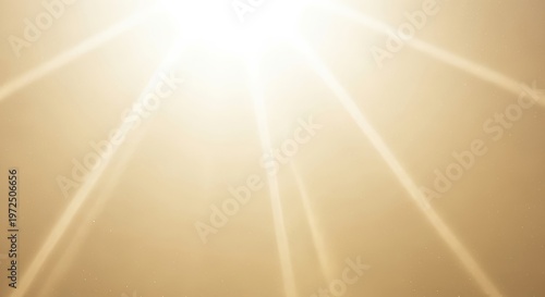 Heavenly Gradient of Pale Gold and White with Divine Light Rays for Hope and Renewal