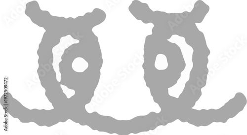 Annoyed Cartoon Eye Expression Icon