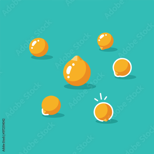 Lemons Fresh Fruit Healthy Nutrition.