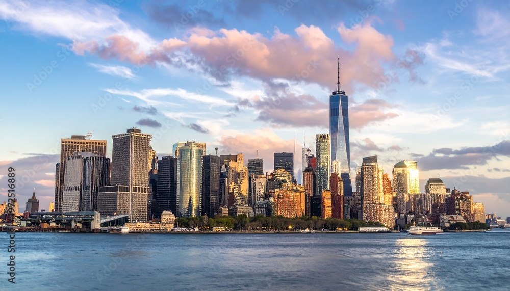 Obraz premium Manhattan Skyline View