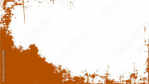 Vector An artistic rustic edge texture design featuring an old and vintage grunge style with an isolated overlay and copy space, a perfect template for presentations.