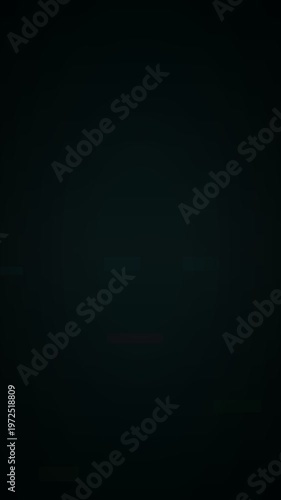 Vertical Digital Glitch Transition with Colorful Pixel Distortion