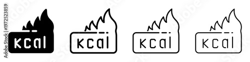 Kilocalorie Burn Icon