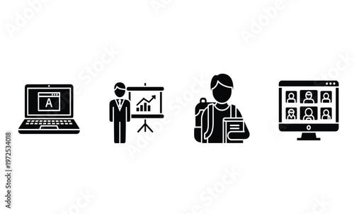 Businessman holding a tablet device.