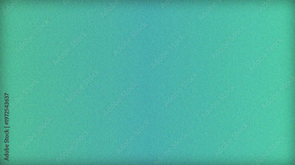 Fototapeta premium Calming ocean teal to soft green gradient with elegant noise texture suitable for tranquil digital compositions