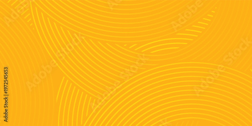 Pasta background, spaghetti abstract geometric pattern. Macaroni yellow poster. eps 10