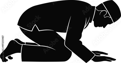 Tropical palm trees on islands with reflections in water sunset moon and star sky.