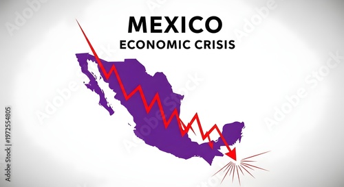 Mexico economic crisis a visual representation of financial instability