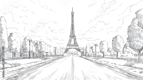 Wide Angle Centered Travel Vacation Photo Composition