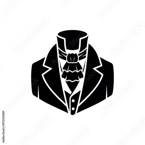 Elegant Victorian Gentlemans Formal Attire.