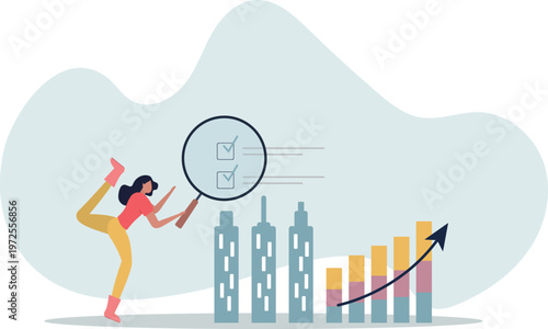Real estate studying and knowledge about apartment market.person's life situation and his activities.