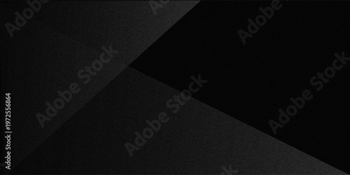 Black white dark gray silver abstract pattern background. Geometric shape. Line triangle angle fold polygon diamond 3D. Gradient. Rough grain noise. Light shadow. Matte shimmer. Design. Minimum.