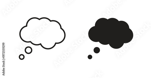 Dream cloud icon for web design. icon symbol vector