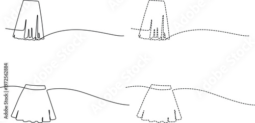 Illustrations of different types of architectural roof designs and drainage systems Vector